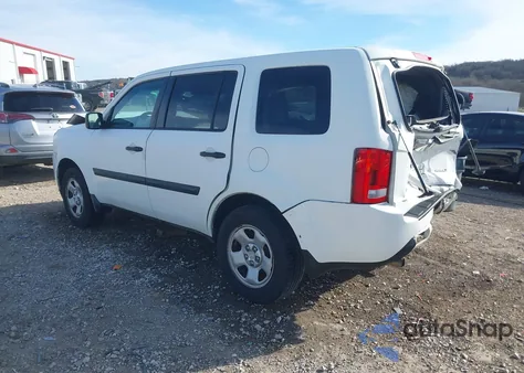 2012 Honda Pilot Lx из США, поврежденный, VIN 5FNYF4H2XCB052336